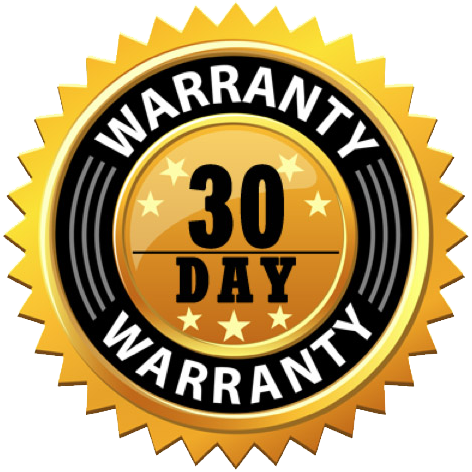 +30 DAY WARRANTY